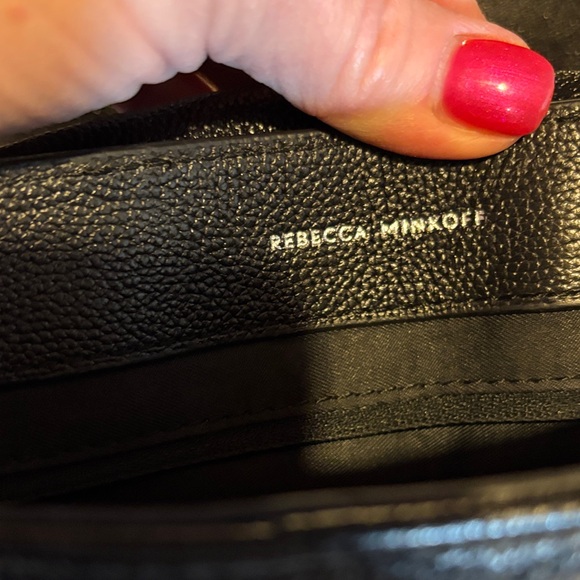 Rebecca Minkoff Black Quilted Crossbody Bag - Picture 7 of 8